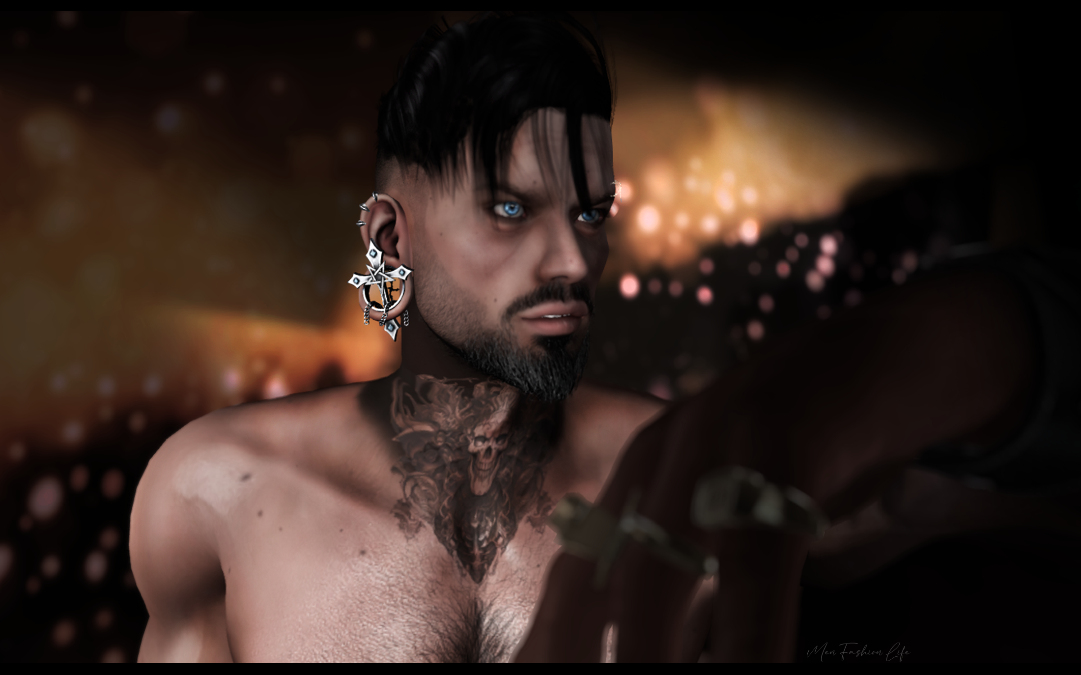 Valhalla – Victor earrings @ Mancave Event